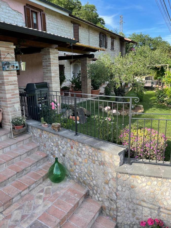 B&B Il Poggetto Serra SantʼAbbondio Екстериор снимка